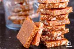 طرز تهیه آبنبات بادام زمینی