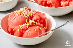 طرز تهیه بستنی هندوانه