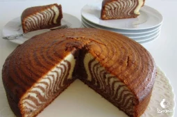 طرز-تهیه-کیک-زبرا